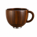 Natural Acacia Wood Mixing Bowl with Handle, Fits 4.5 & 5 QT Tilt-Head Stand Mixers